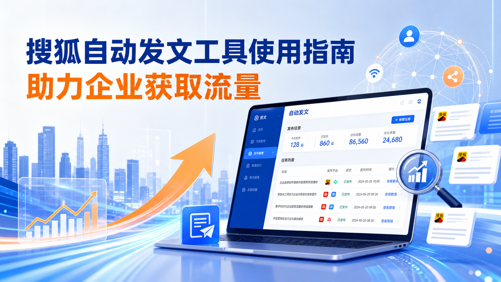 搜狐自动发文工具的使用指南：助力广元企业获取流量