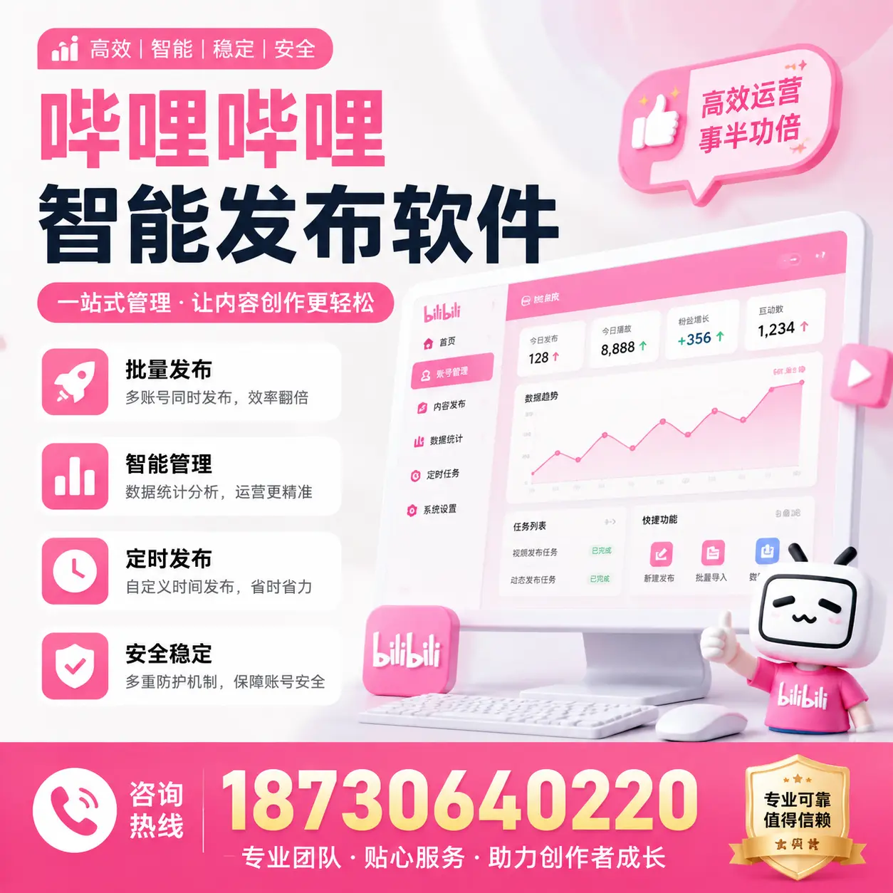 如何评估哔哩哔哩智能发布软件的ROI？广元 企业必读
